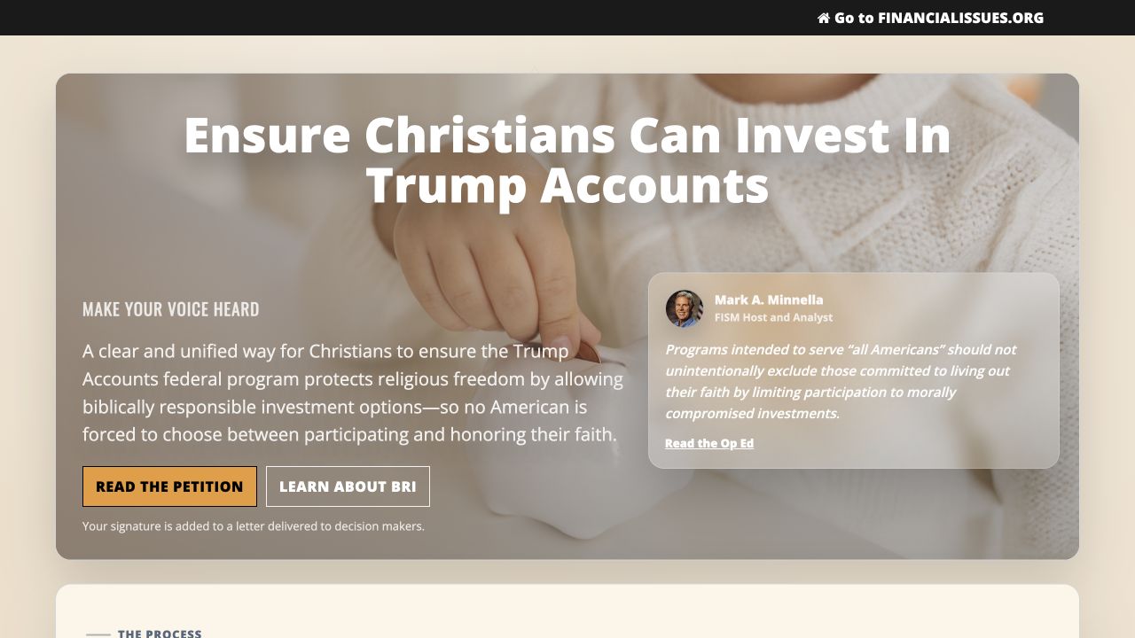 Take Action — project interface
